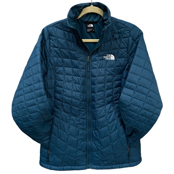 THE NORTH FACE Womens Thermoball Eco Jacket MED Quilt Puffer Full Zip Packable - Picture 3 of 16